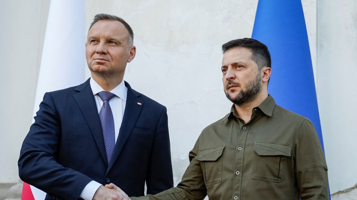 Chceme Ukrajinu v NATO co nejdříve, ale obavy Německa chápeme, přiznal polský prezident